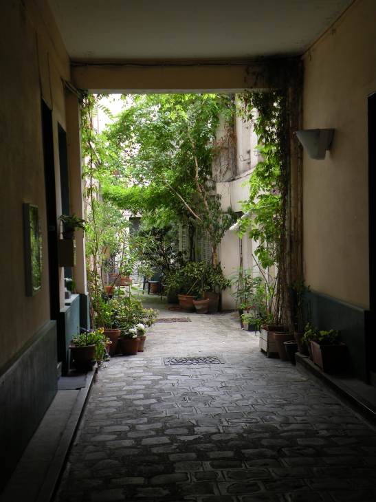  cour intérieure verdoyante, 33 rue Pascal,  13e